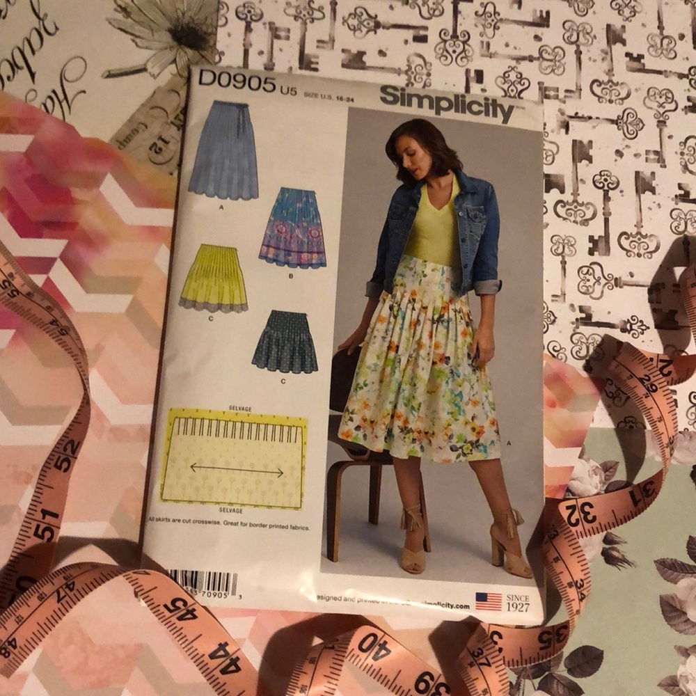 Two-Piece Skirt Pattern